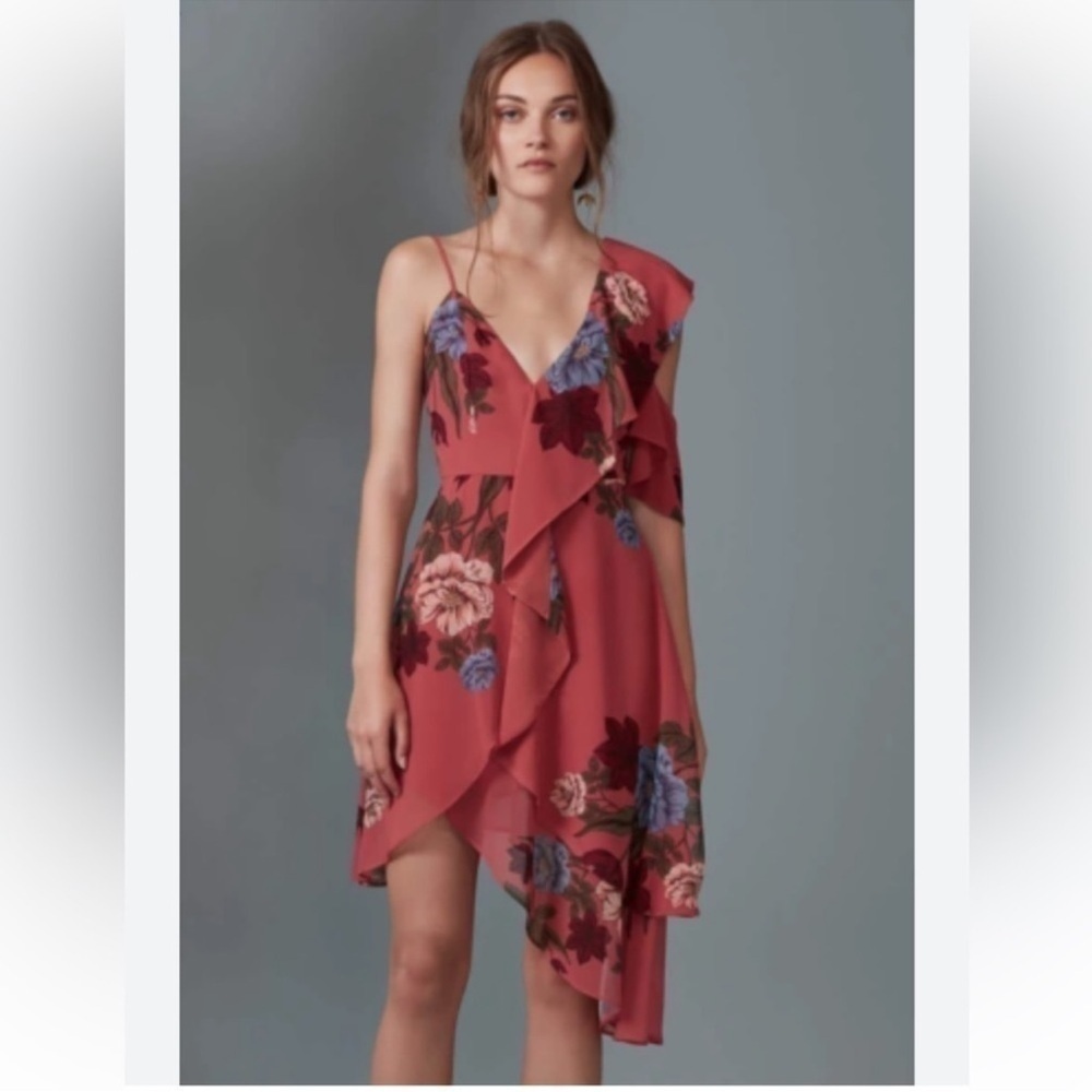 Keepsake Pink Floral Dress Size XS